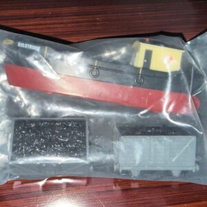 RARE SEALED Thomas & Friends Bulstrode Barge & 2 Coal Railway Coal Cars A59